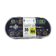 H4 Ampul Kiti + Sigorta Kiti 30 Parça