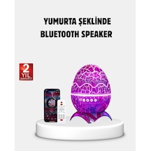 Yıldızlı Gökyüzü Dinozor Yumurta Projektör Ayarlanabilir Parlaklık Ve Hız Mavi