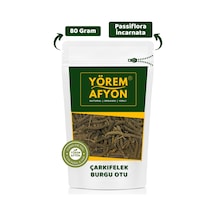 Geleneksel Tıbbın Sakinlik İksiri Çarkıfelek Burgu Otu, Fırıldak Otu Passiflora İncarnata 80gr.