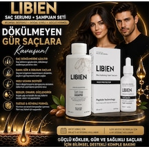 Libien Saç Serumu 50 Ml + Libien Tuzsuz Argan Keratin 200 Ml Şampuan Seti
