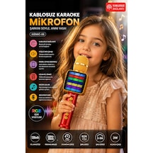 Kablosuz Karakoke Mikrofon Kıdmıc-8