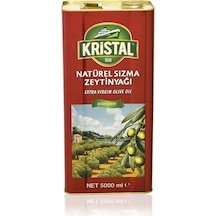 Kristal Naturel Sızma Zeytinyağı Teneke Dg 5 L