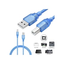 3m Standart Usb Yazıcı Ara Kablosu - Data Kablosu 3 Metre Q-pr3