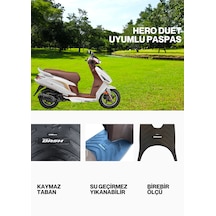 Hero Dash 125cc Uyumlu Kaymaz Taban Paspas Birebir