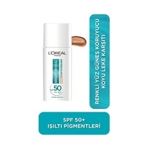 L Oréal Paris Bright Reveal Renkli Fluid Yüz Güneş Kremi Medium 50 Ml