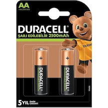Duracell Aa Şarjlı 2500 Ma Pil 2'li