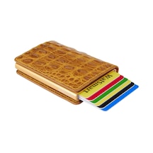 WalSmart Book Croco Akıllı Mekanizmalı Deri Cüzdan
