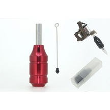 Xlg-419C Kırmızı Kartuş - Cartrıdge Grıps - Tüm Dövme Makina