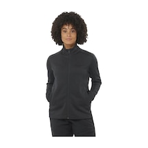 Salomon Sntıal Mıdfleece Fz W Kadın Ceket Lc2294000 Siyah