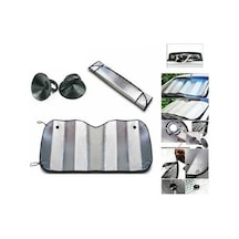 Araç Ön Cam Katlanabilir Güneşlik Uv Ve Isı Koruma Renault Megane Fiat Egea Hyundai İ20 Opel Astra - Lisinya