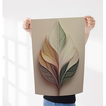Çerçevesiz Poster Yaprak Model