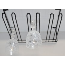 Siyah 3 Bölmeli Bar Kadehlik Bardaklık