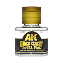 Ak 12001 40 Ml. Extra İnce Ve Hızlı Plastik Yapıştırıcı