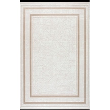 Artemis Halı Murano 02990c Bej Kemik Çerçeve Desen Yün Halı