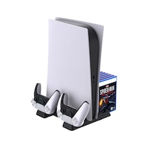 Dobe Tp5 0593 Ps5 Playstation 5 Oyun Hazneli Fanlı Şarj Standı