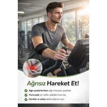 Buğz Epikondilit Bandajı Tenisçi & Golfçü Dirseği İçin Ayarlanabilir Destek