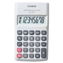 Casio HL-815L-WE 8 Hane Hesap Makinesi