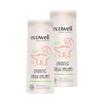 Ecowell Organik Bebe Losyonu 300 Ml X 2 Adet