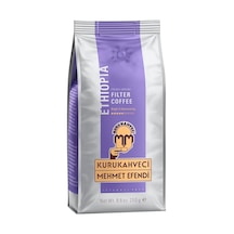 Kurukahveci Mehmet Efendi Filtre Kahve 250 G Ethiopia %100 Arabica 4'li Avantaj Paketi - 4 Adet Tarı