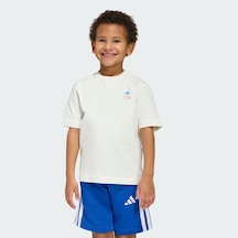 Adidas Jz3572 Lk Mrvl Av T Çocuk Tişört Beyaz