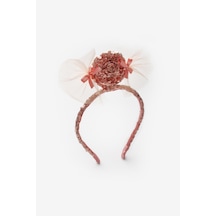 Rose Pullu Şeker Figürlü Kız Çocuk Taç Rose