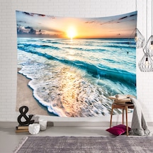 Deniz ve Plaj Tarzı Sanat Goblen Duvar Asma Havlu Ev Dekorasyonu