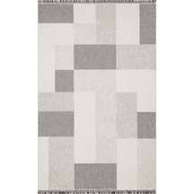 Eko Halı Oslo Osl 07 Grey Hav Toz Vermez Hasır Dokuma Modern Makine Halısı Gri 2