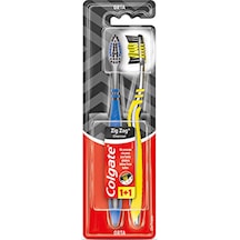 2 Adet Colgate Diş Fırçası Zigzag Charcoal 1+1