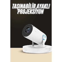 Ayaklı Projeksiyon Taşınabilir Mini Projektör Sinema Projektörü Android 23829340