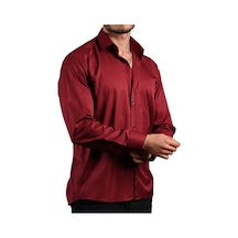 Dicotto Bordo Rahat Kesim Micro Kumaş Kol Düğmeli Regular Fit Erkek Gömlek - 190-13 001