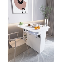 Kelebek Yemek Masası Mutfak Masası 77 x 90