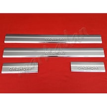 Markadan Nissan Qashqai Krom Kapı Eşiği 2007-2014 4 Parça  Paslanm