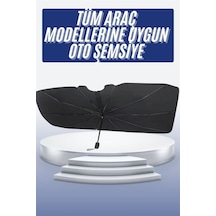 Oto Ön Cam Güneşliği Otomatik Katlanabilir Gölgelik Oto Cam Şemsiye - Lisinya Diğer