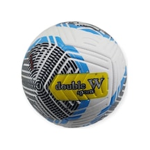 Futbol Topu Dikişli Kabartma Yüzey 420 Gr No:5 - Fb-680-mavi Lisinya