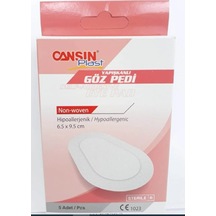 Cansın Plast Yetişkin Steril Göz Pedi 5'li 532