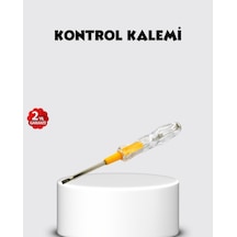 Neon Lambalı Elektrik Kontrol Kalemi Nikel Semeglbl - 15 Kaplama 110-220v