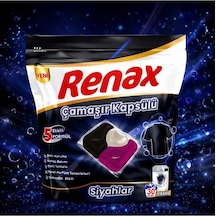 Renax Çamaşır Kapsülü 30 Yıkama 5 Faktör Siyahlar