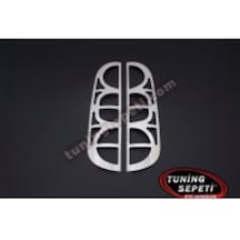 Fiat Doblo 2006 - 2009 Stop Çerçevesi Metal Paslanmaz Çelik Krom
