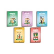 Kedi Tombi Değerler Eğitimi Seti - 5 Kitap Takım - Özlem Pınar İvaşçu - 2E Kitap