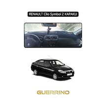 Renault Clio Symbol 2 Kapaklıtorpido Koruma Halısı Siyah Kenar