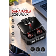 Astraltech Bluetooth Kulaklık Powerbank Özelliği Yüksek Ses Kaliteli Tws Kulaklık Dokunmatik