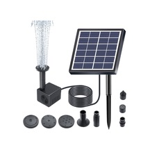 1.5w 160l/h Akış Güneş Enerjili Su Fıskiye Pompası