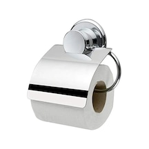Krom Kapaklı Kendinden Yapışkanlı Tuvalet Kağıtlık 16.5 x 12.2 x 11.2 CM
