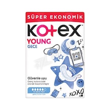 4 Adet Kotex Young Quadro Gece Hijyenik Ped 16'lı
