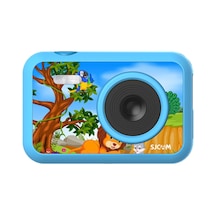 SJCAM FunCam Çocuk Kamerası FullHD 1080p 12MP 2.0” Ekran 650mAh Fotoğraf Makinesi Bulut Desenli Beyaz