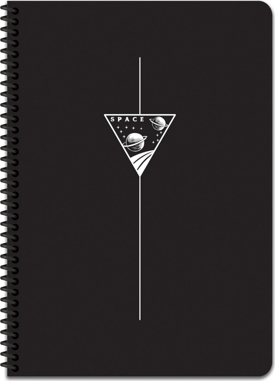 A4 Çizgili Defter Uzay - Space