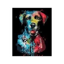 En İyi Dost Sayılarla Boyama Seti - Çerçeveli, 40x50cm