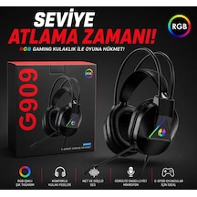 Trio G909 Profesyonel Headset Pro 7.1 Usb Girişli Rgb Oyuncu Kulaklığı