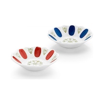 Melamin Çay Tabağı 6 Adet 1 Takım-Mavi