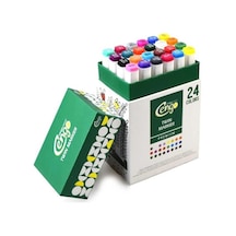 Cengo Twin Marker Çift Uçlu Kalem 24 Renk Cgo-131